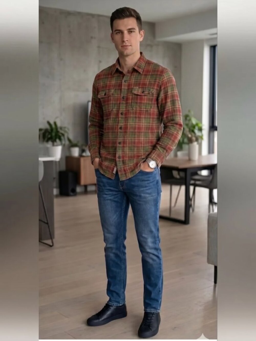 Orvis Classic Collection Heavyweight Flannel (LARGE)